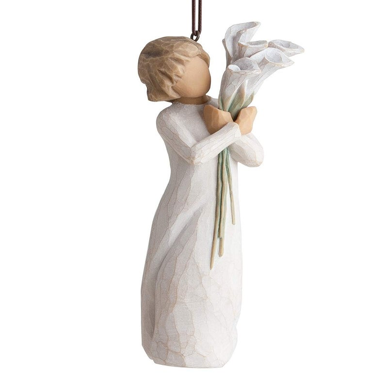 Willow Tree Beautiful Wishes Ornament, Sculpted Hand-Painted Figure - Image 1